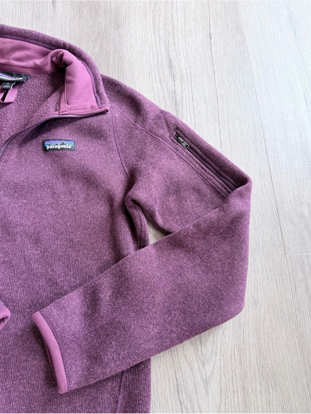 Patagonia Women's Plum 1/4 Zip Pullover (M) - Picture 5 of 6